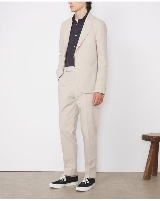 Officine Generale White Arthus Jacket for men