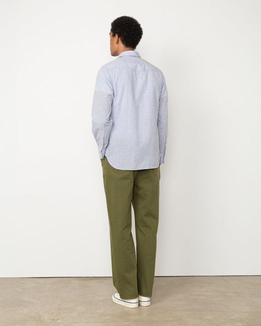Officine Generale White Chemise Giacomo for men