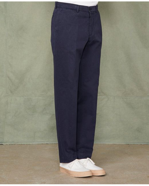 Officine Generale Green Plain Front Chino for men