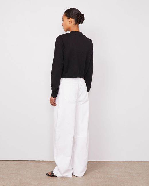 Officine Generale Black Cardigan Serena