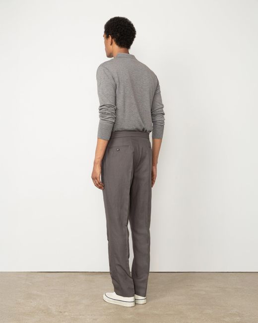 Officine Generale White Pantalon Drew for men