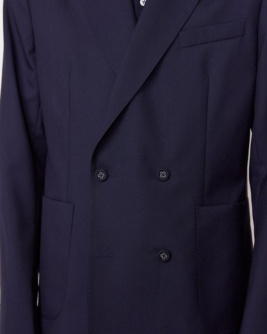 Officine Generale Blue Leon Jacket for men