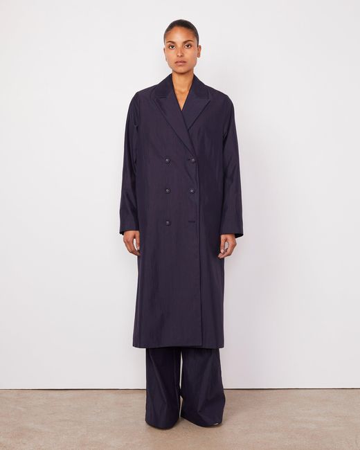 Officine Generale Blue Manteau Minami