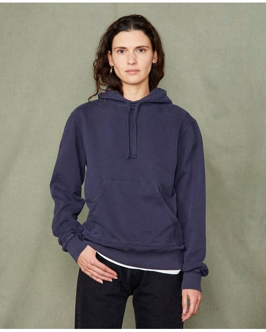 Officine Generale Green Hoodie Sweatshirt for men