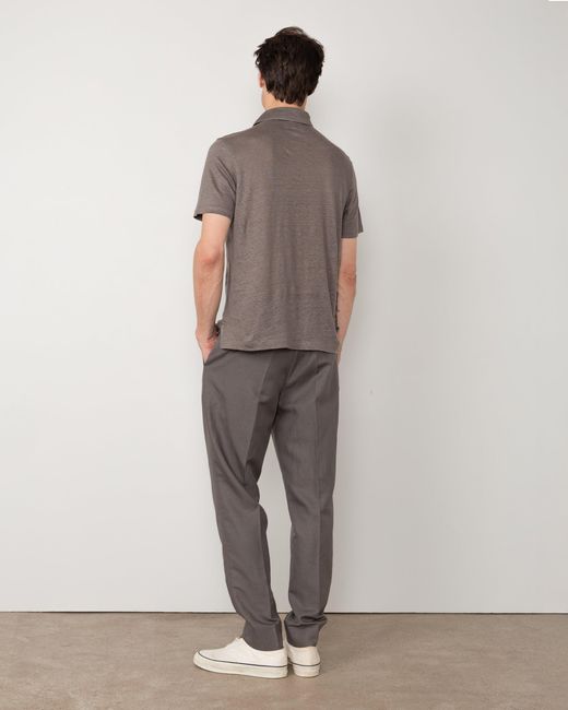 Officine Generale Gray T-Shirt Simon for men