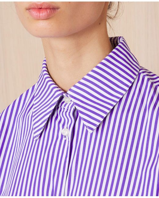 Officine Generale Purple Chemise Katrina