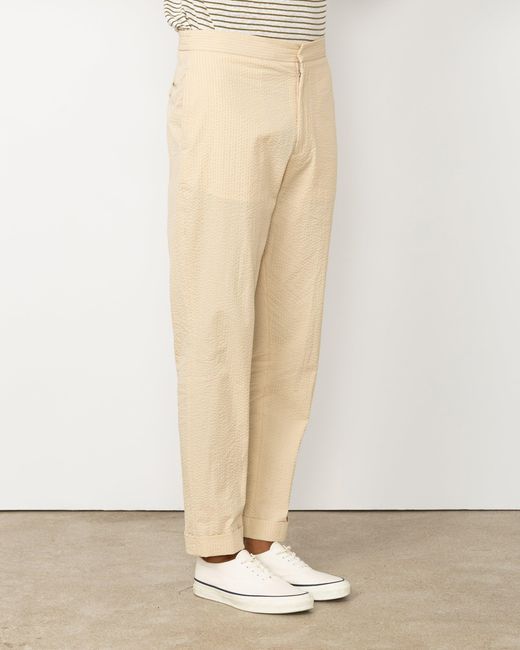 Officine Generale White Pantalon Joseph for men