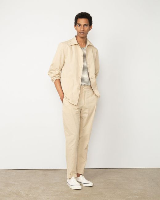 Officine Generale White Surchemise Uriel for men