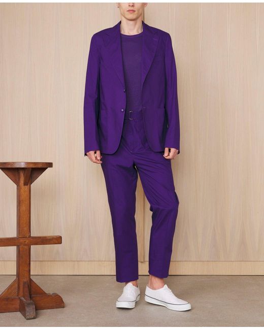 Officine Generale Purple Pantalon Owen for men