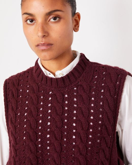 Top Loudia Officine Generale en coloris Red