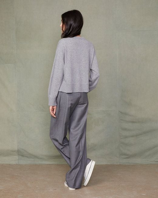 Officine Generale Gray Nicky Sweater