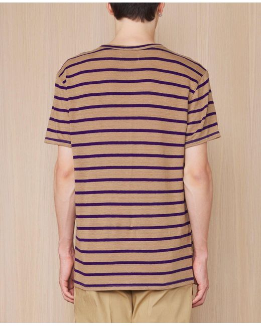 Officine Generale Brown T-Shirt for men