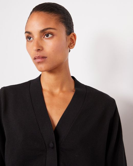 Officine Generale Black Cardigan Serena