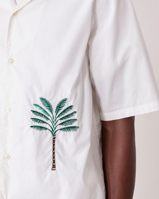Officine Generale White Chemise Luis for men