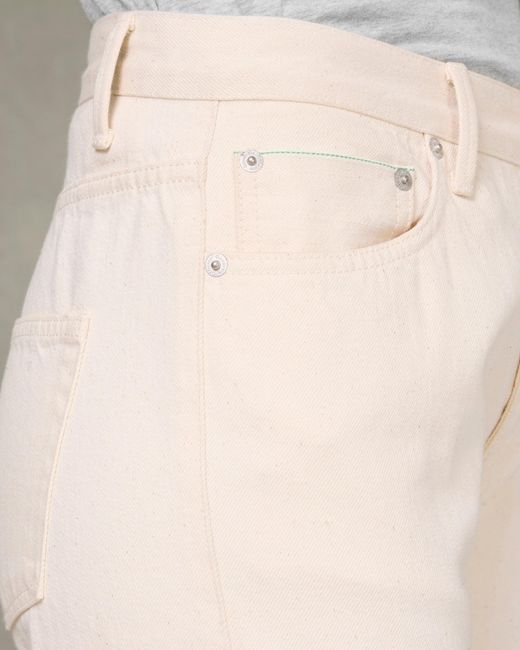 Officine Generale Green Straight Fit Denim
