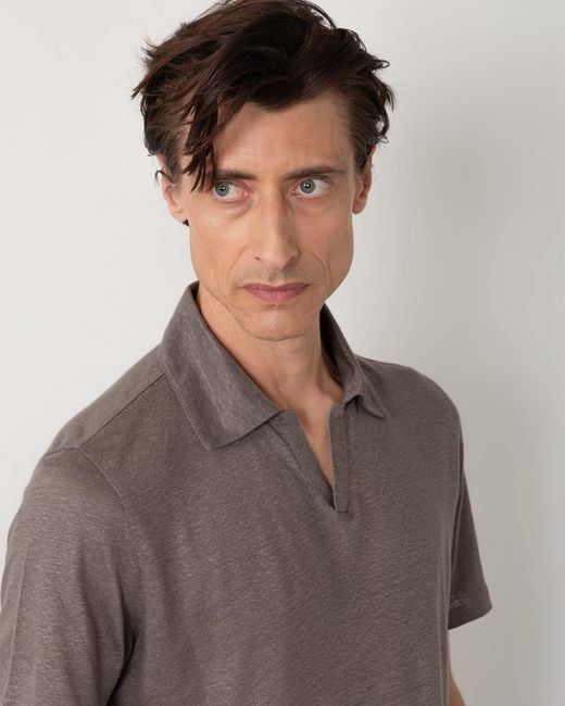Officine Generale Gray T-Shirt Simon for men