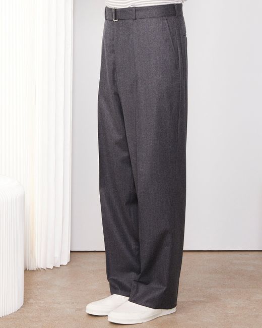 Officine Generale Gray Nash Pants for men
