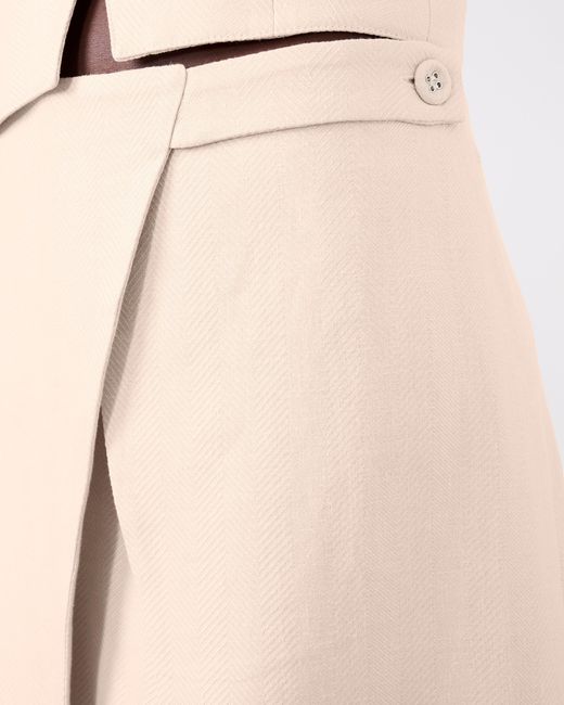 Officine Generale White Jupe Tahia