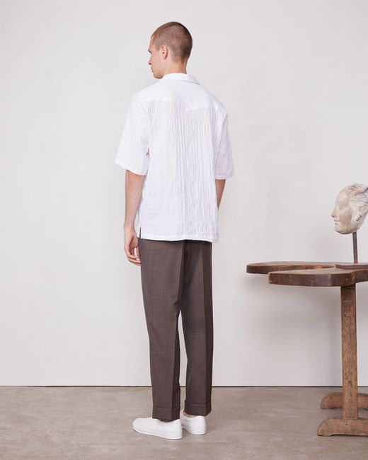 Officine Generale White Eren Shirt for men