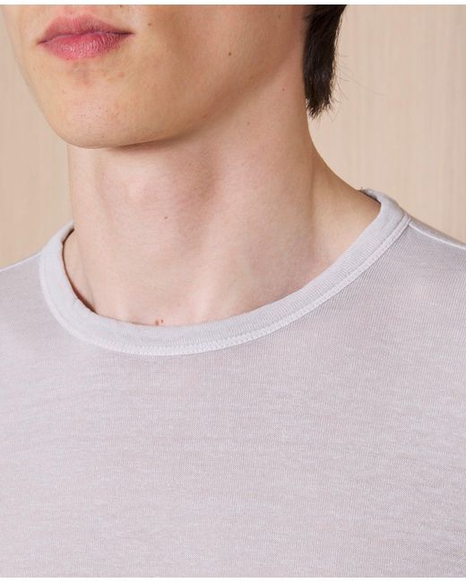 Officine Generale Purple T-Shirt for men