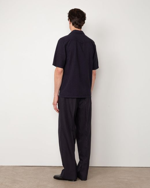 Officine Generale Blue Chemise Eren for men