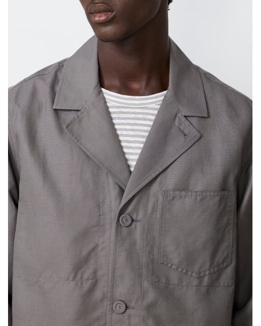 Officine Generale Gray Surchemise Sycamore for men