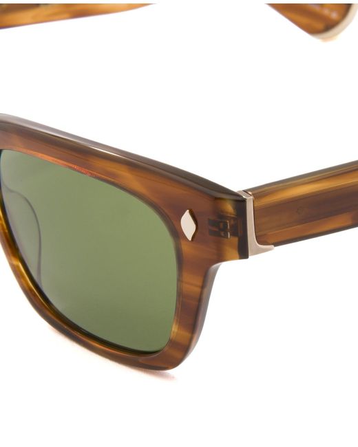 Garrett Leight Metallic Lunette