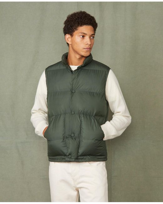 Officine Generale Green Damon Vest for men