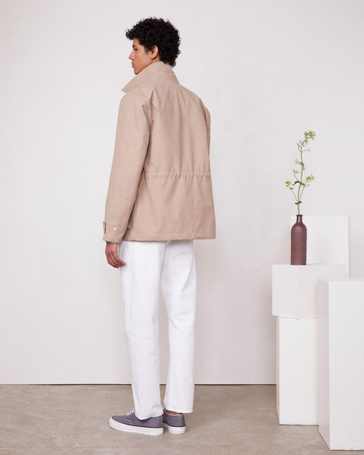 Officine Generale White Guilhem Jacket for men