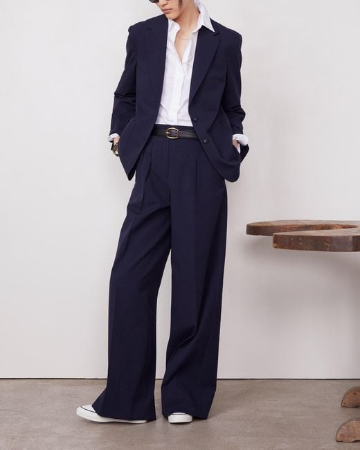 Officine Generale Blue Miguaela Jacket