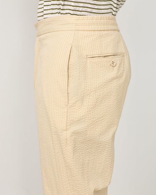 Officine Generale White Pantalon Joseph for men