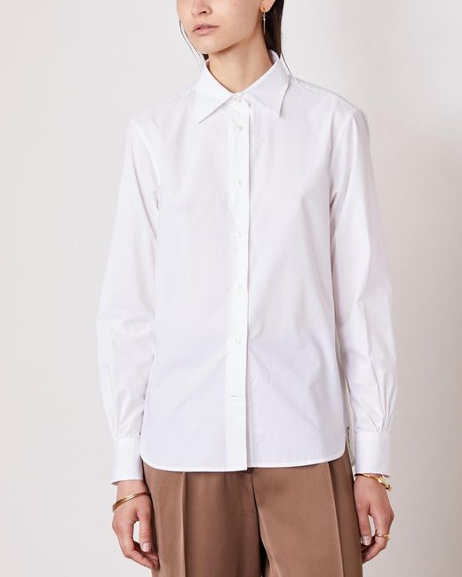 Officine Generale White Colombe Shirt