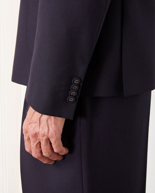 Officine Generale Blue Veste Raphael for men