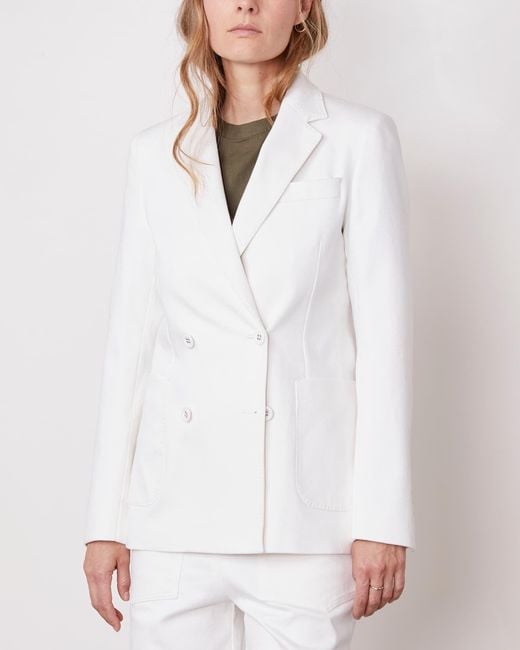 Officine Generale White Veste Mathilde