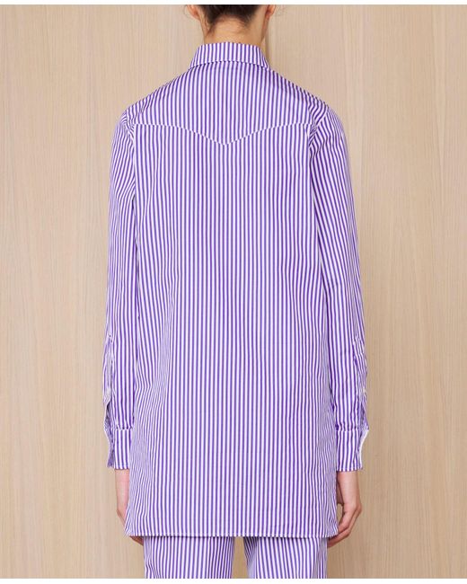 Officine Generale Purple Chemise Katrina
