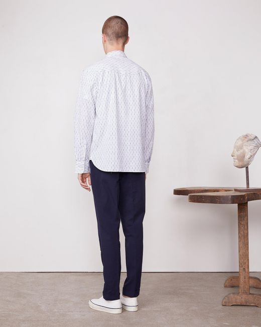 Officine Generale White Chemise Benoit for men