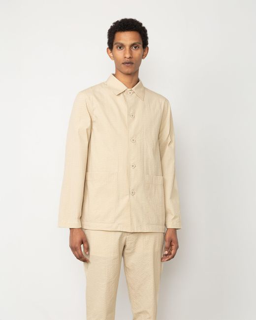 Officine Generale White Surchemise Uriel for men