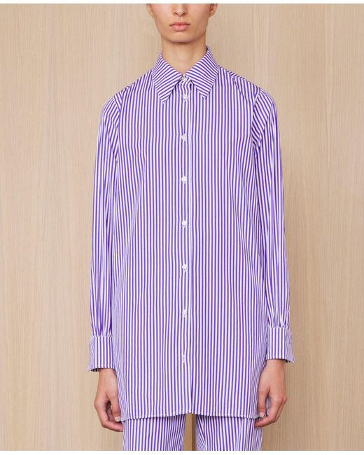 Officine Generale Purple Chemise Katrina