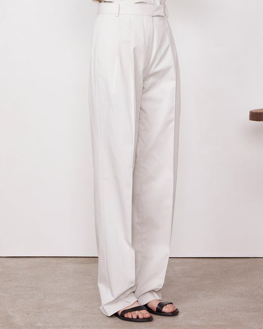 Officine Generale White Nastia Pants