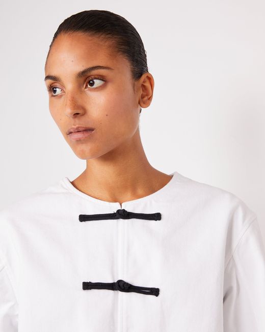 Officine Generale White Veste Joelle