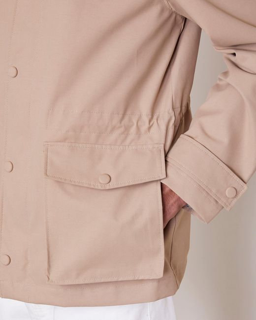 Officine Generale White Guilhem Jacket for men