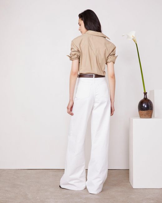 Officine Generale White Mora Denim