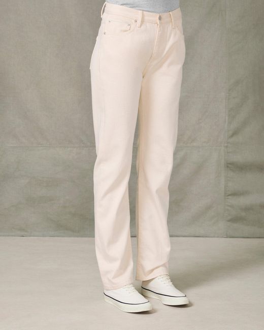 Officine Generale Green Straight Fit Denim