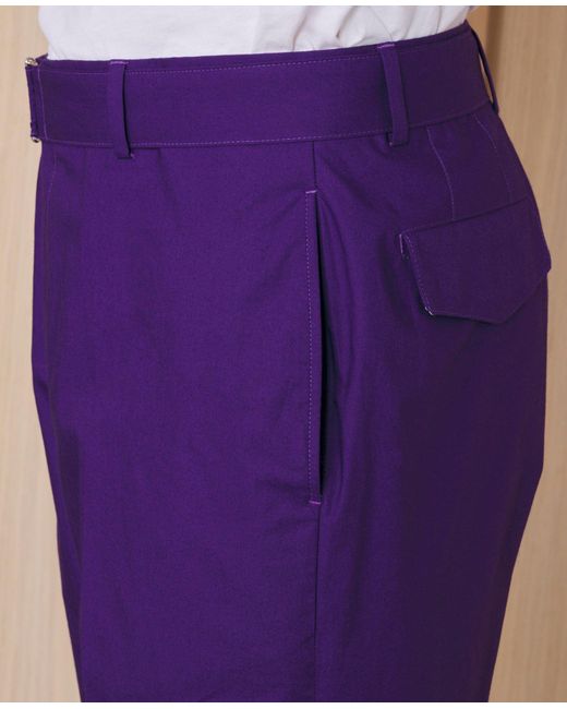 Officine Generale Purple Pantalon Owen for men