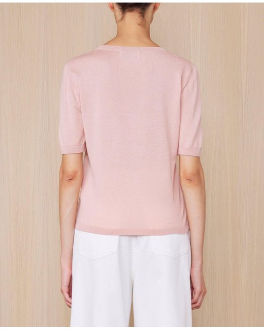 Officine Generale Pink Pull Isla
