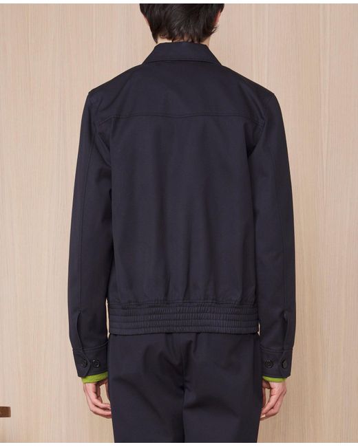 Officine Generale Blue Bomber Marlin for men