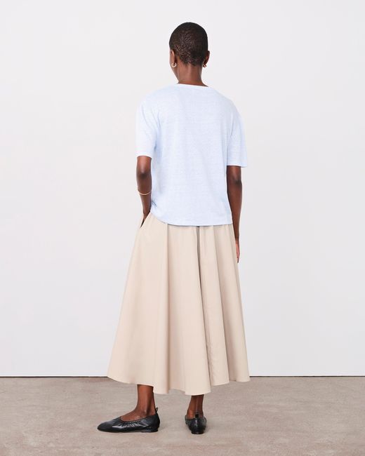 Officine Generale White T-Shirt Leya