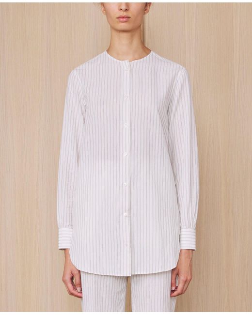 Officine Generale White Chemise Hermione