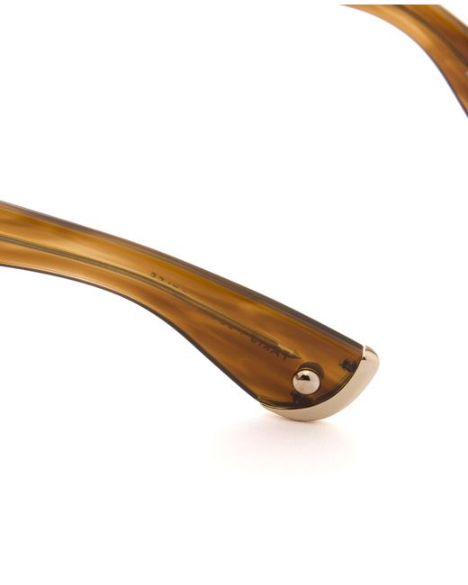 Garrett Leight Metallic Lunette