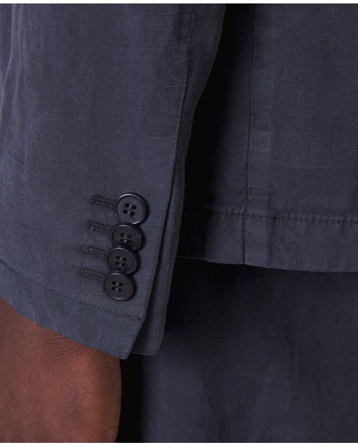 Officine Generale Blue Veste Armie for men
